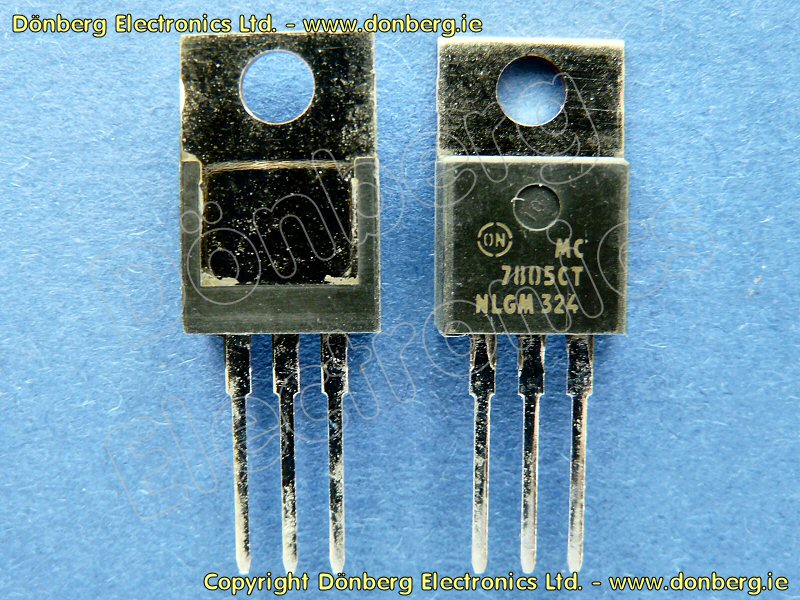 Semiconductor: 7805 - REGULADOR DE VOLTAJE +5V...