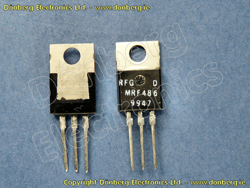 MRF 486 NPNSILICON RFTENSIÓN TRANSISTOR 40W/30MHz/ 28V...